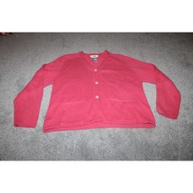 Talbots Women&#39;s Petites S Small Pink Cardigan Sweater with Pockets - £35.03 GBP