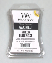 WoodWick 3 oz Wax Melt - Sheer Tuberose - £7.16 GBP