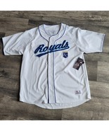 New Kansas City KC Royals White Adult XL Stitched MLB Baseball Jersey Bl... - $744.78 MXN
