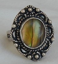 Colored silver ring - £17.73 GBP