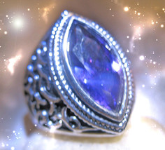 HAUNTED RING SOLOMON DJINN IMPERIAL HIGHEST IMPOSSIBLE WISHES VESSEL MAGICK - $431.07 CAD