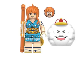 SLK Nami One Piece Cartoon TV Show Anime Limited Edition Minifigure  - £6.00 GBP