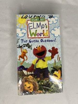Sesame Street - Elmo&#39;s World: The Great Outdoors - VHS (2003, Sony Wonder) NEW - £15.50 GBP
