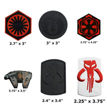Star Wars Iron On Patch Empire Darth Vader Stormtrooper Jedi Luke Skywalker R2D2 - £4.38 GBP+