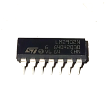 LM2902N x NTE987 Integrated Circuit Quad, Low Power OP Amplifier - $1.78