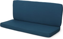 Dark Teal Gavin Outdoor Water Resistant Fabric Loveseat Cushions From - £140.46 GBP