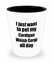 Cardigan Welsh Corgi Shot Glass Dog Lover Mom Dad Funny Gift Idea For Liquor Lov - £10.24 GBP