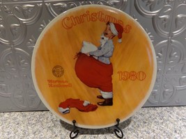 Scotty Plays Santa 1980 Norman Rockwell Knowles China Christmas Collector Plate - £14.21 GBP