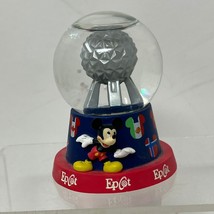 Disney Parks Authentic Original Epcot One Mouse One World Snow Globe - Ball - £29.12 GBP