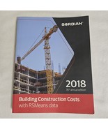 Gordian Building Construction Costs with RSMeans Data Book 2018 76th Ann... - $59.40