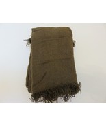 2 Nautica SANTA FE Jute Brown fringed euro shams NIP - $65.58 CAD