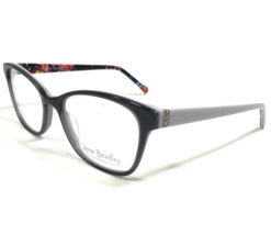 Vera Bradley Eyeglasses Frames Marlena Pretty Posies Gray Square 52-17-135 - £54.91 GBP