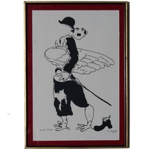 À Charlot Chaplin (Charlie Chaplin) by Marc Chagall Lithograph - £778.76 GBP