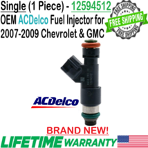 NEW OEM ACDelco 1Pc Fuel Injector For 2007, 2008, 2009 Chevrolet Tahoe 6... - $62.36