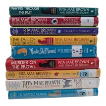 Mrs Murphy Cat Mystery Novels Lot of 8 Rita Mae Brown &amp; Sneaky Pie PB Books - $19.99