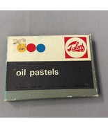 Vintage Talens Oil Pastels Small 450 12 Colours Made In Japan - £7.49 GBP