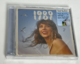 NEW 1989 Taylor&#39;s Version Crystal Skies Blue Edition CD Taylor Swift w/ Poster - £6.07 GBP