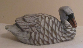 Hand Carved Wooden Goose Duck Figurine People&#39;s Republic of China 224-286 - £7.73 GBP