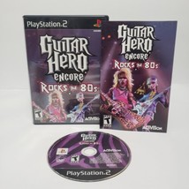 Guitar Hero Encore: Rocks the 80s PS2 (Sony Playstation 2) Complete w/ Manual  - £6.31 GBP