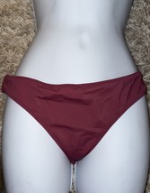 Shade &amp; Shore Cheeky Bottom Bikini Woodrose Mauve Size Medium - £8.70 GBP