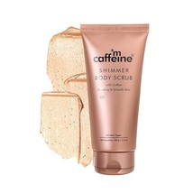 MCaffeine Shimmer Body Scrub With Coffee For Smooth &amp; Glowing Skin (150 g) - $15.25
