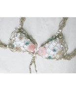 Mermaid net bra all sizes - adjustable, seashell costume Ariel - $52.00 - $55.00