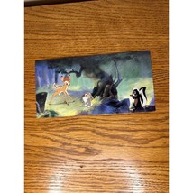 Vintage Bambi Disney Postcard Post Card with Thumper and Flower - £7.62 GBP