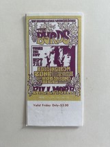The Byrds unsigned concert ticket - £39.74 GBP