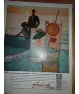 Smirnoff Vodka Drinks for Long Hot Summer Days Print Magazine Ad 1960 - £4.71 GBP