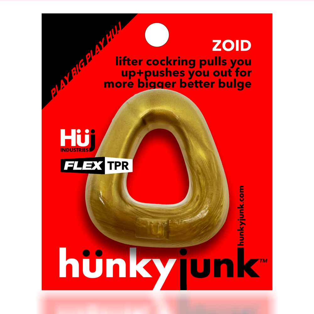 Zoid Trapaziod Lifter Cockring Bronze Metallic - $20.00