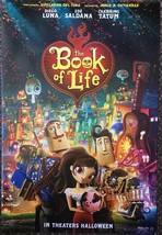 *THE BOOK OF LIFE (2014) Original Mini Poster Diego Luna &amp; Zoe Saldana F... - £15.95 GBP