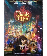 *THE BOOK OF LIFE (2014) Original Mini Poster Diego Luna &amp; Zoe Saldana F... - £15.73 GBP