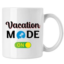 Vacation Mode On Mug, Funny Family Vacation Beach Mug - £13.48 GBP