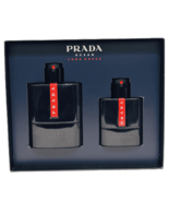 Prada Luna Rossa Ocean 2 Bottles Men Set, 5.0 + 1.6 oz eau de toilette s... - $247.01 CAD