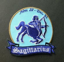 SAGITTARIUS ASTROLOGY STAR SIGN EMBROIDERED PATCH - $5.36