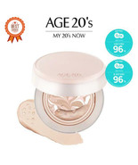 [Age 20&#39;s] Glow Glass Essence Cover Pact 12.5g (with main product + refill) - £44.90 GBP