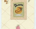 Cafe Menu Panera Bread Knoxville Cleveland &amp; Chattanooga Tennessee 2000 - $17.82
