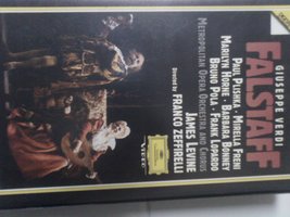 Verdi - Falstaff - Levine, Zeffirelli, The Metropolitan Opera [VHS] [VHS Tape] - £23.49 GBP