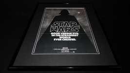 Star Wars Framed 16x20 Poster Display Official Repro Darth Vader - £63.11 GBP