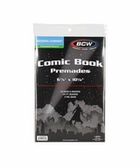 3 packs of 50 (150) BCW Resealable Current/Modern Age Comic Book Bags &amp; ... - $49.96