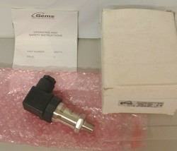 Gems Sensors 3500 Series Pressure Sensor , 3500B075PA02G000 - $28.35