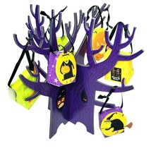 Halloween Haunted Tree Trick or Treat Bags K C Company Tabletop Kid Frie... - $14.83