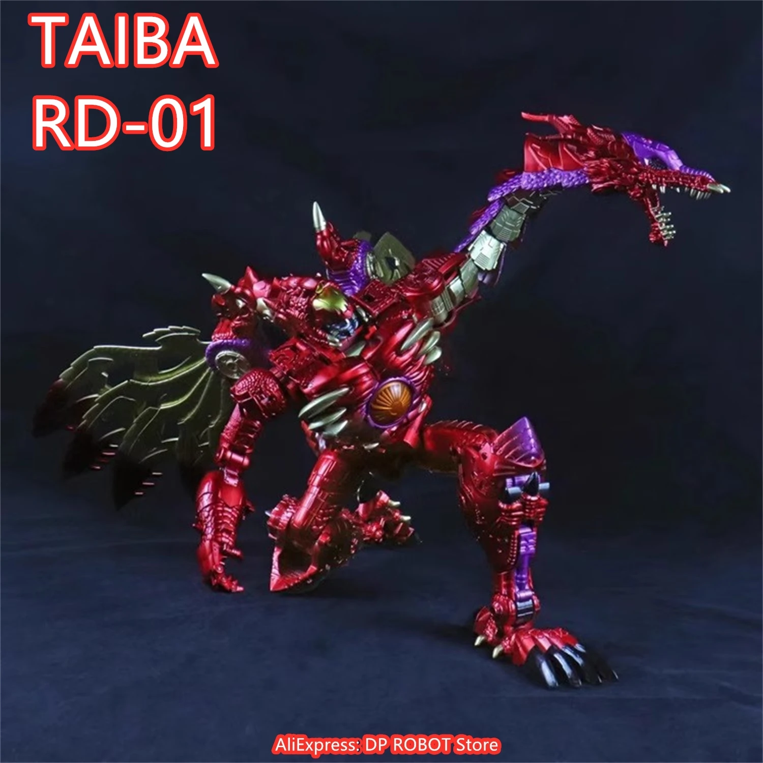 [In Stock ] Bmb Taiba RD-01 RD01 Large Size Bw Mg Red Dragon Beast Wars - £139.20 GBP+