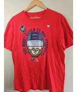 Alexander Ovechkin All-Time Goals Leader Capitals Fanatics T-Shirt, Men&#39;s L - $51.60 CAD