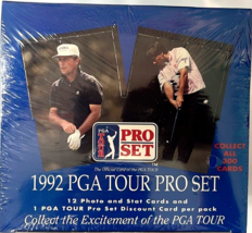 1992 Pro Set Pga Tour Golf Trading Card Sealed Box (36 Packs) - £23.35 GBP