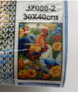 5D Diamond Painting Kits 30 cm x 40 cm Chickens Lot of 2 NEW - $14.24
