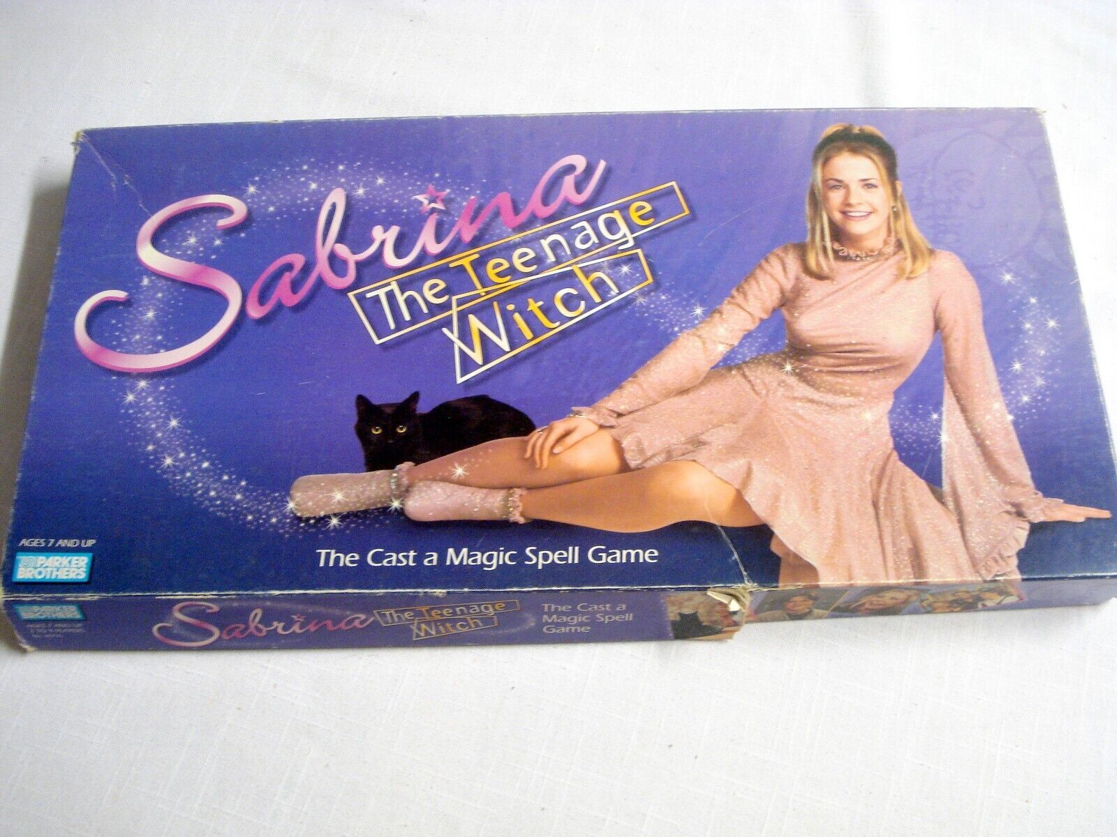 Primary image for Sabrina the Teenage Witch TV Board Game 1997 Incomplete Parker Brothers