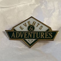 Events &amp; Adventures Corporation Company Advertisement Lapel Hat Pin Pinback - £4.67 GBP