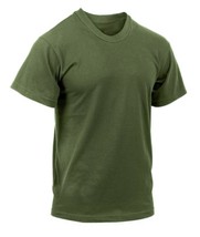 IRREGULAR OG OLIVE GREEN USMC US MARINE CORP T SHIRT 100% COMBED COTTON ... - $10.70
