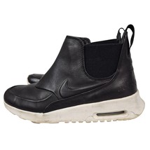 Nike Air Max Thea Mid Black Sail Leather Womens Sneaker Boots 9 - £60.90 GBP